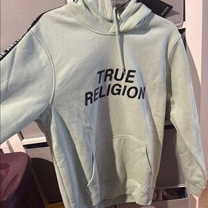 True Religion Green Sweater Classic Style